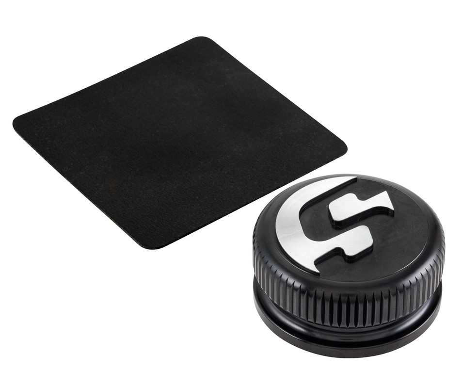 Gas cap for Vespa, black