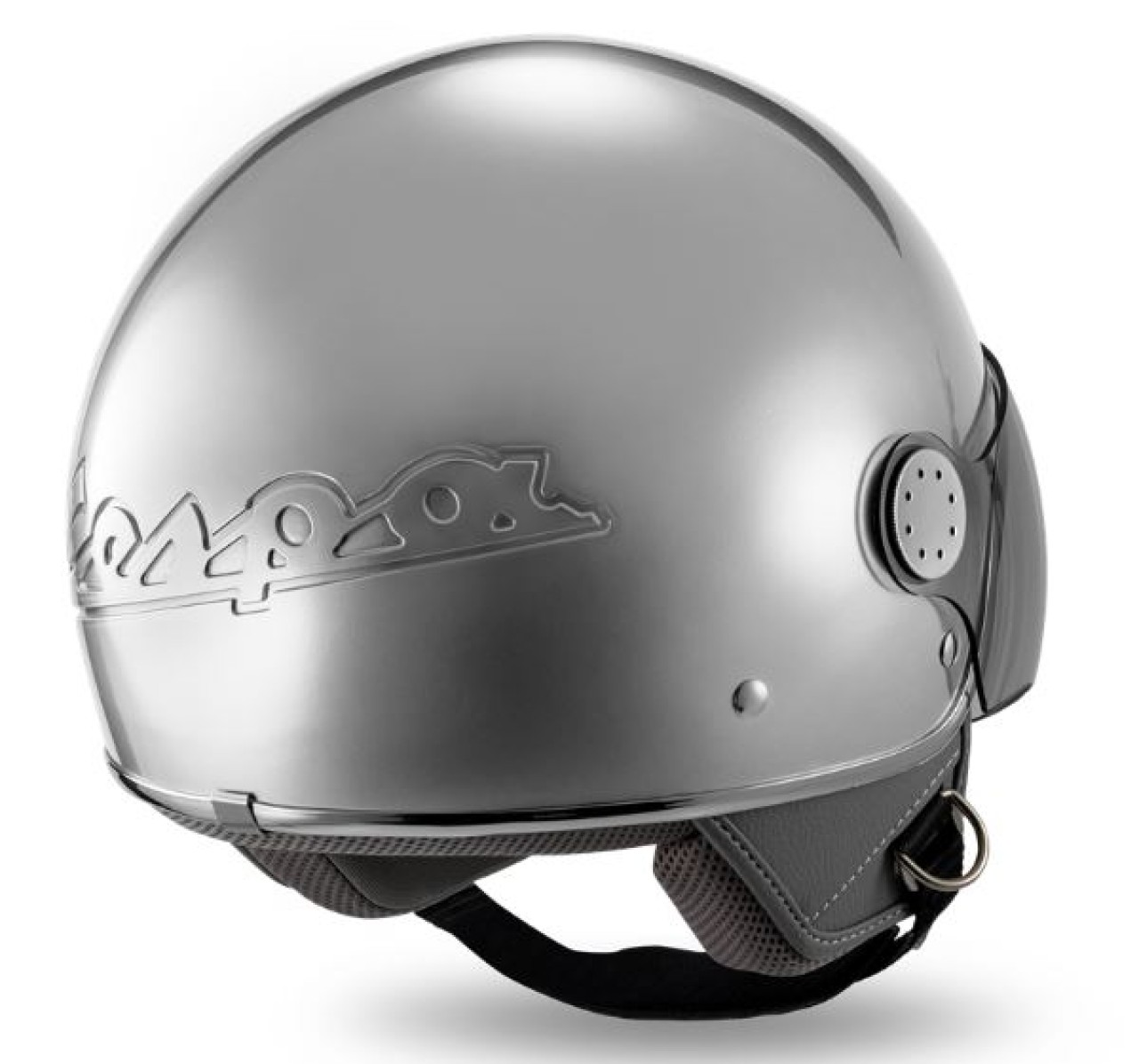 Vespa jet helmet Visor 4.0 DEC Blade silver matt