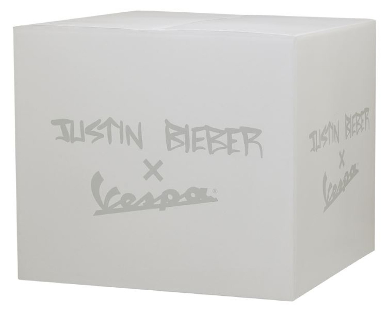 Vespa VJ helmet Justin Bieber - white