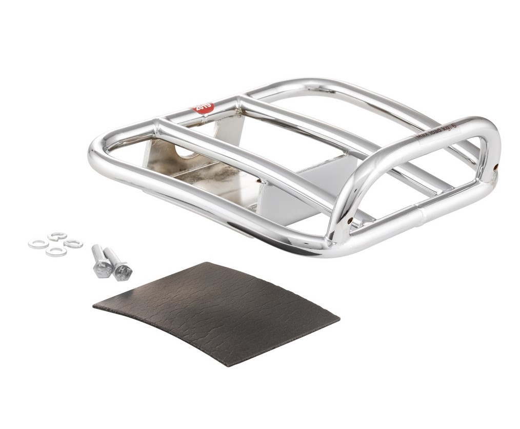 Rear luggage rack 70's for Vespa GTS / GTS Super HPE 125-300 ('19-), chrome