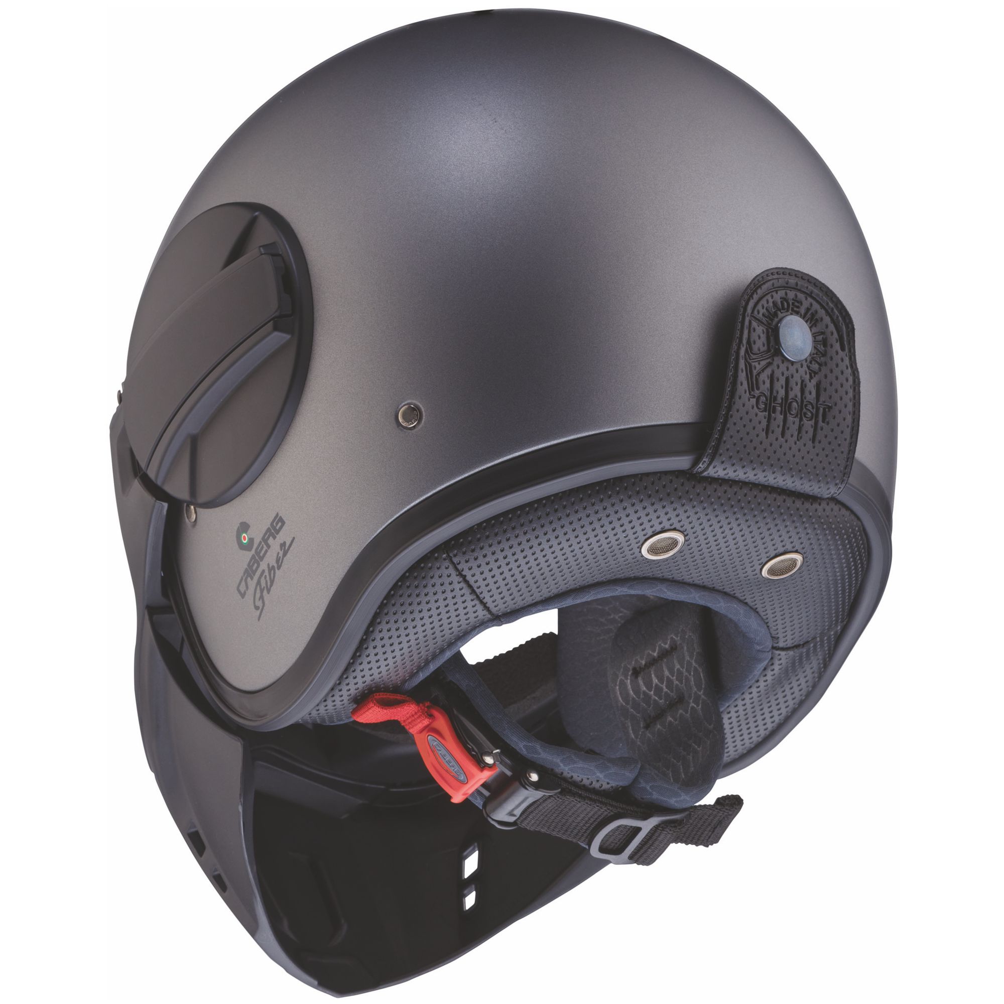 Caberg helmet Ghost X matt-gun metallic