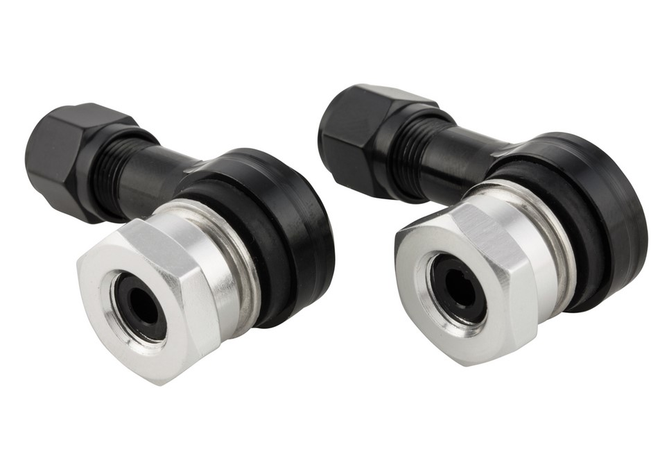 Valve core for tubeless tire / rim 80 °, black anodized