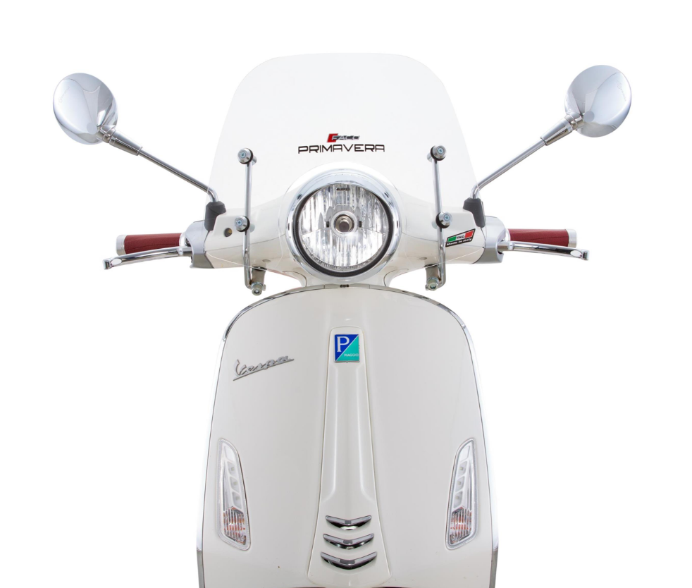 Flyscreen FACO for Vespa Primavera /Elettrica 50-125cc 2T/4T, clear
