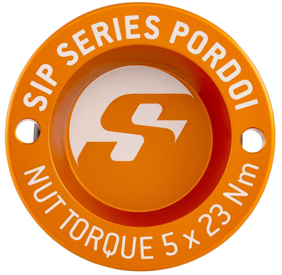 Dust cover 13" rim front for Vespa GTS/GTS Super/GTV/GT 125-300ccm, orange matt