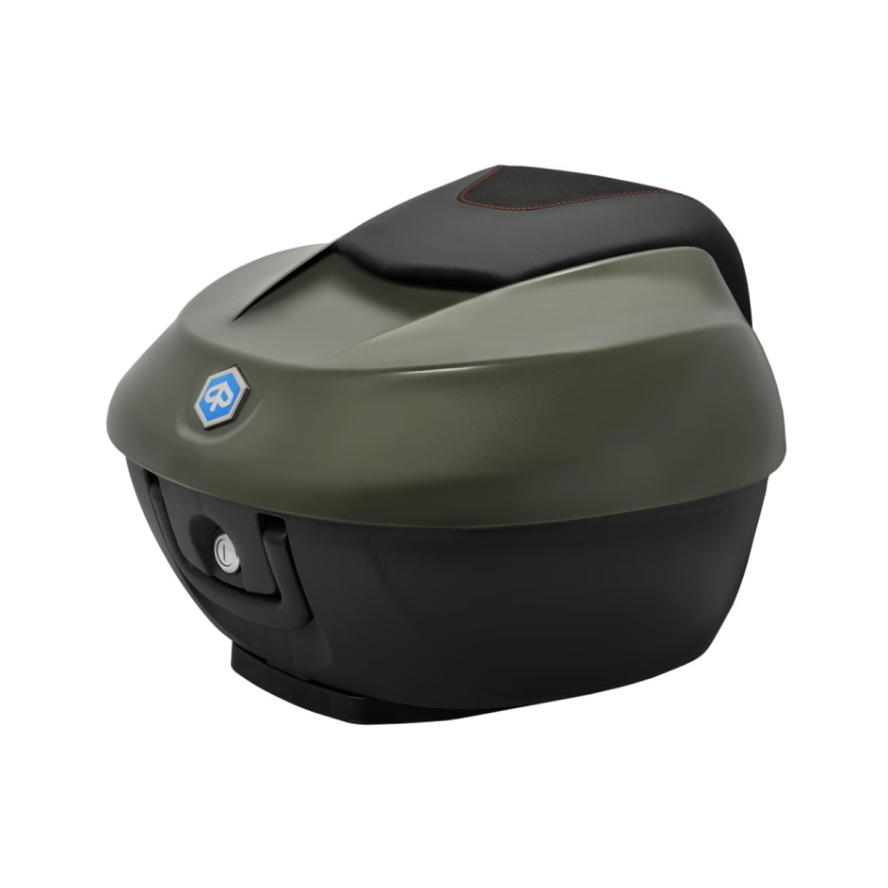 Top Case 36L for Piaggio Beverly HPE 310 / 400 with painted cover - green 333/A