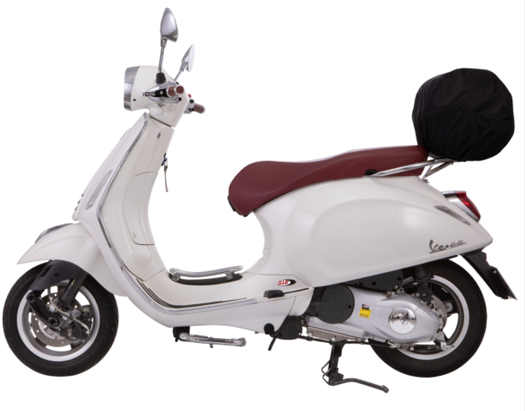 Luggage basket Classic for Vespa, dark brown