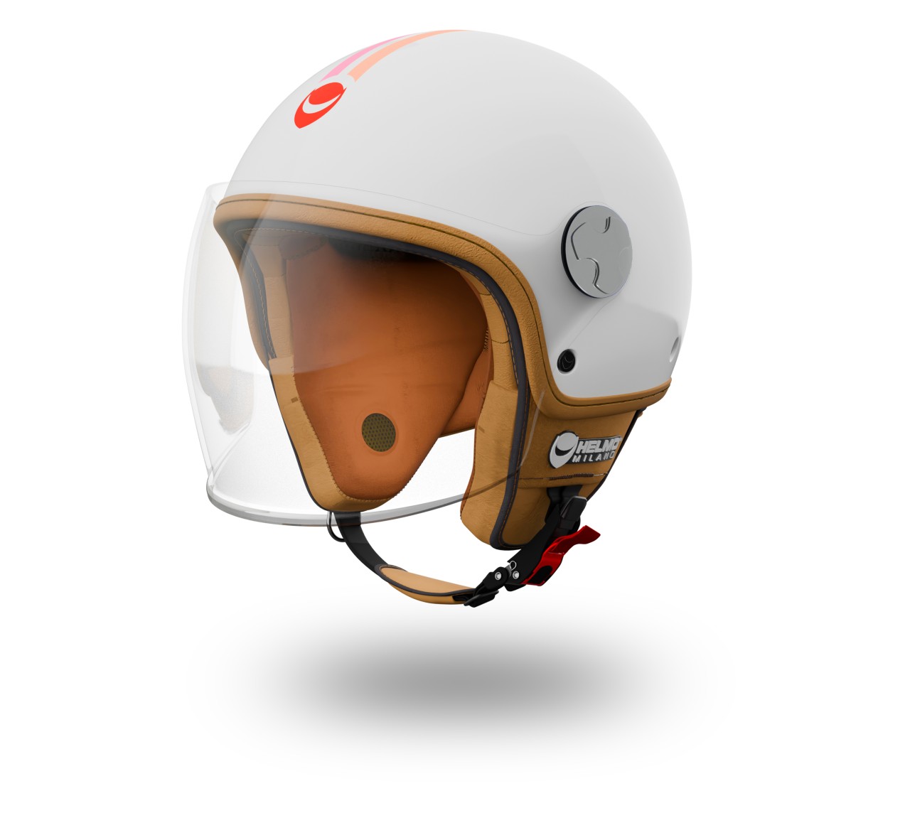 Helmo Milano Demi Jet, Veloce, pearl white