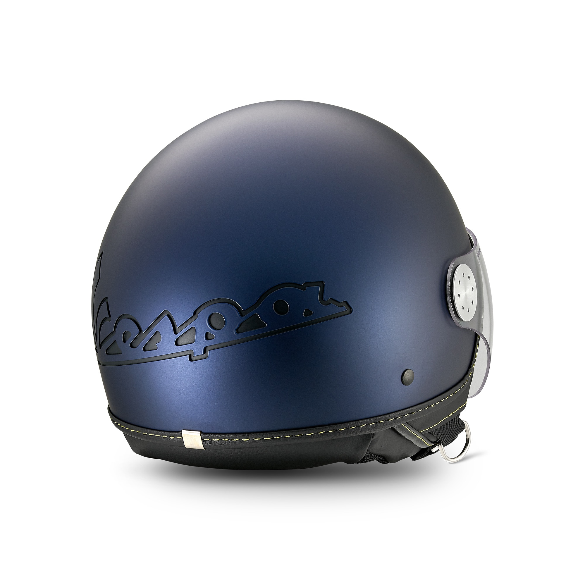 Vespa Jet Helmet Visor 4.0 Blue Energico - Bluetooth