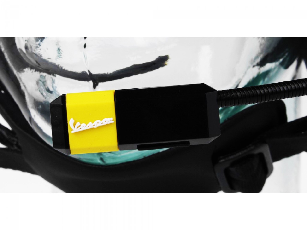 Vespa Jet Helmet Visor 3.0 Bluetooth black