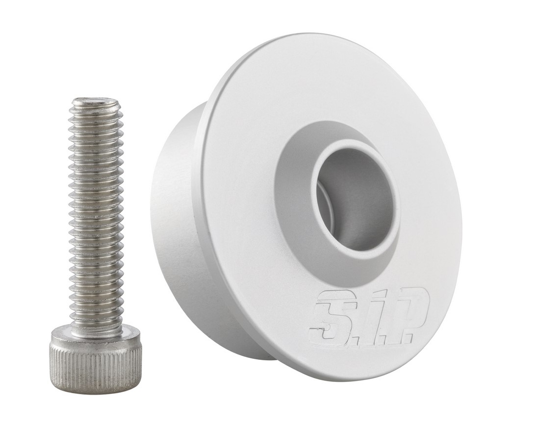 Mounting kit for handlebar end mirrors without handlebar end weights, MK II, silver