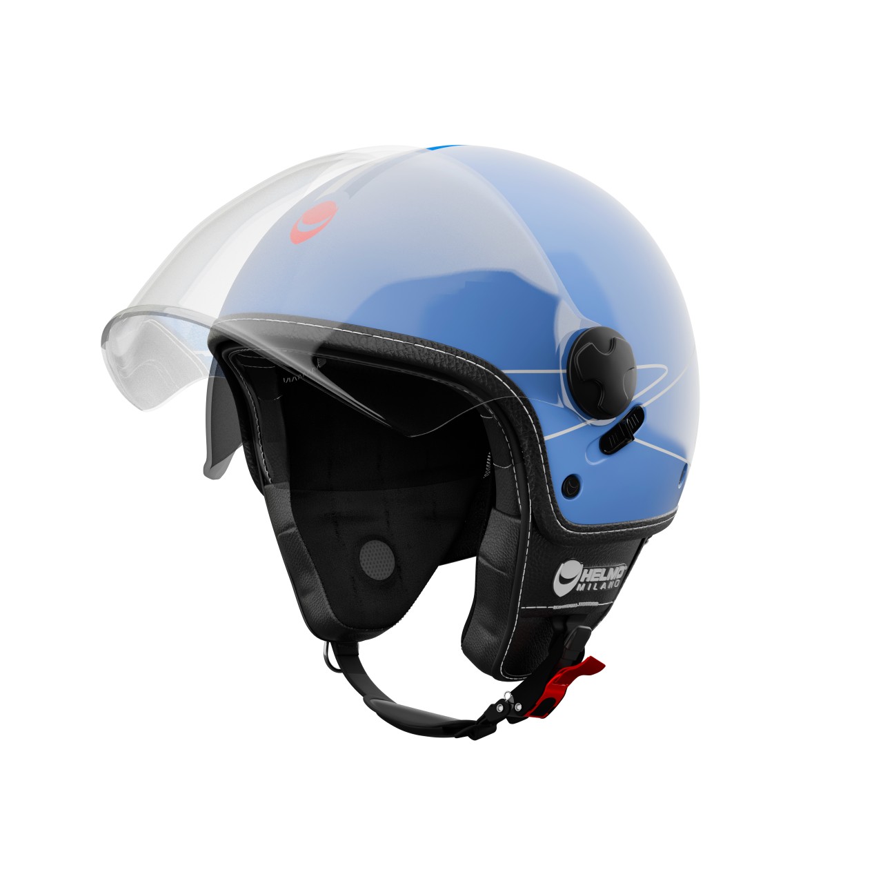 Helmo Milano Demi Jet Eos blue glossy