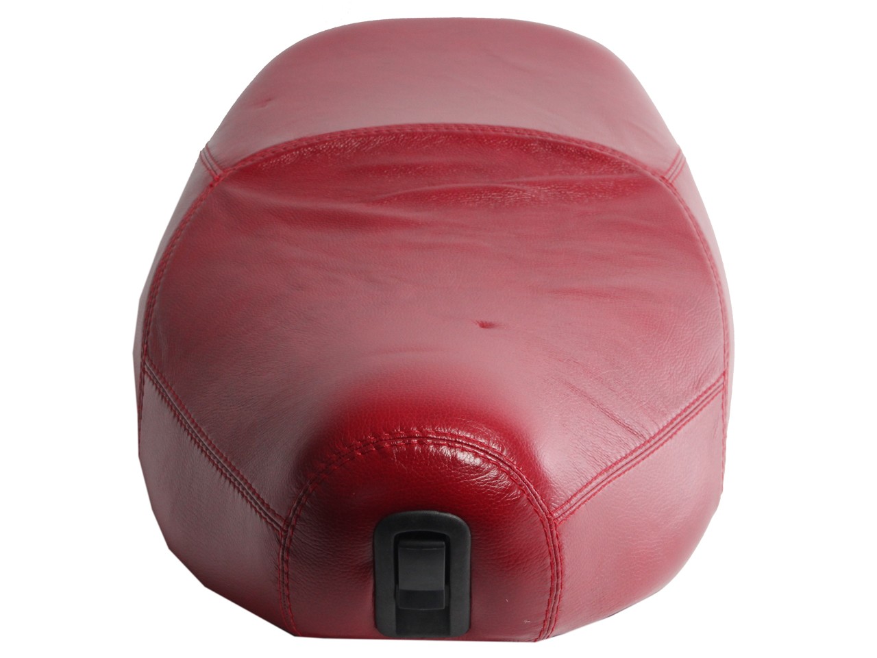 Vespa seat real leather red for LX 50-150cc Touring, ET2/ET4 /LX/LXV/S 50-150ccm-