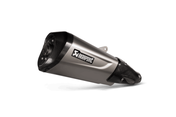 Sports exhaust Akrapovic Slip-On for Vespa GTS/​GTS Super/​GTV 300ccm HPE (`20-) Euro 5