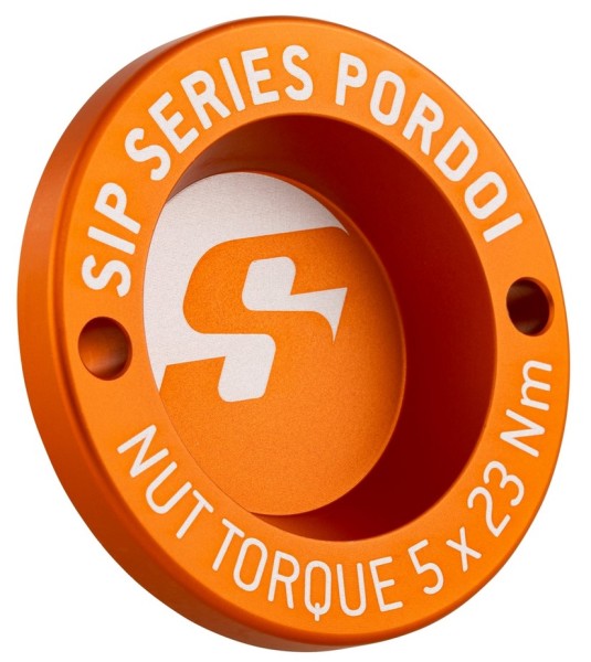 Dust protection cap 13" front rim for Vespa GTS/​GTS Super/​GTV/​GT 125-300ccm, matt orange