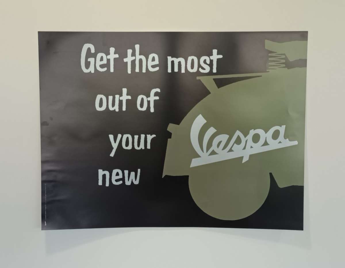 Vespa poster, 600 x 800 mm | RWN-Scooter.com | Vespa accessories 