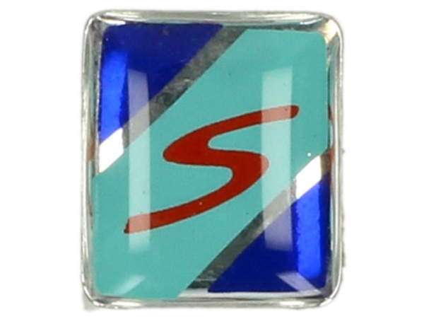 Decor, S, blue, green, red - For trim piece fender