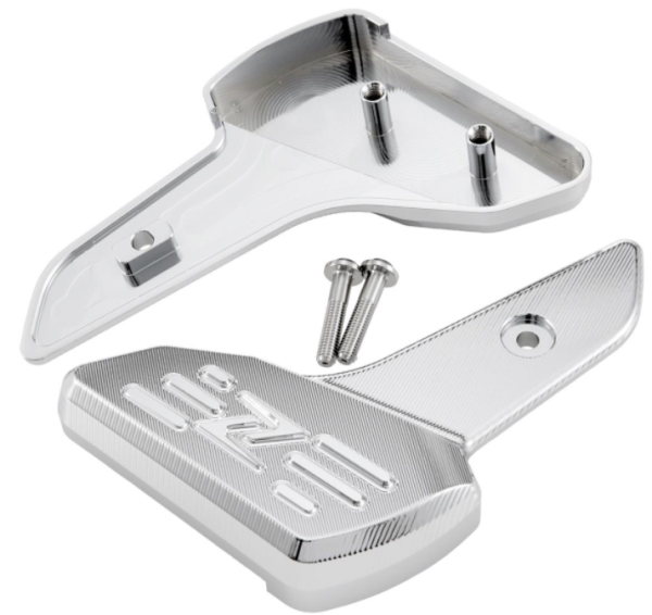 Footrests right and left for Vespa Primavera/​Sprint 50-150ccm 2T/​4T AC, chrome