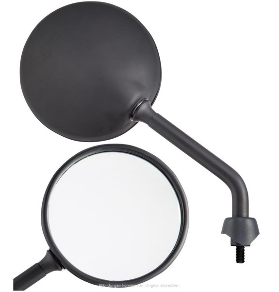 Mirror Shorty black matt, right and left for Vespa GTS /​ GTS Super HPE 125/​300 ('19-)