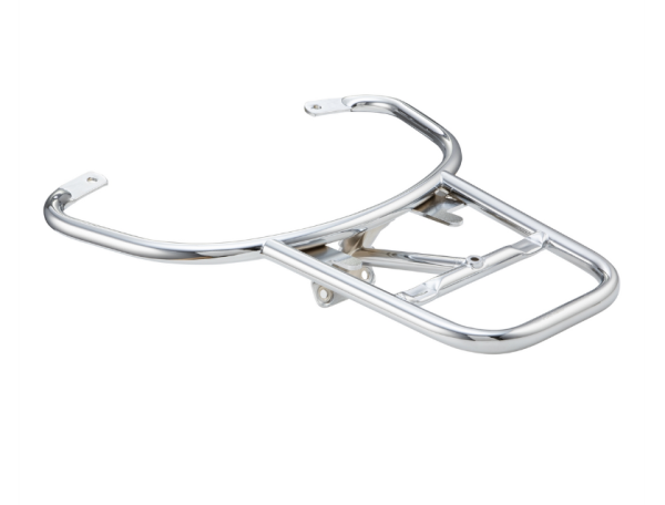 Rear luggage rack for Vespa LX /LXV /S 50-150cc, chrome