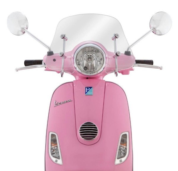 Flyscreen ERMAX Piccolo for Vespa LX 50-150cc, clear