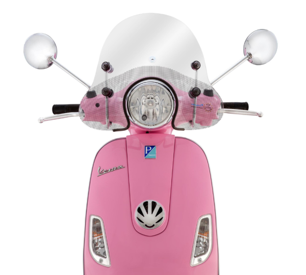 Flyscreen CUPPINI for Vespa LX 50-150cc, clear