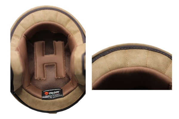 Helmo Milano inner padding beige for VaPensiero, Veloce