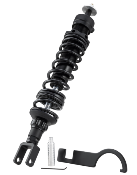 Shock absorber "Black Edition", rear for Vespa Primavera/​Sprint 50ccm 2T/​4T, matt black