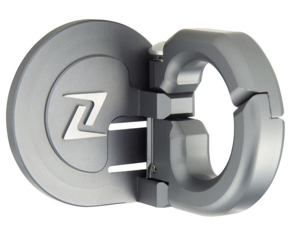 Luggage hook for Vespa GTS/​GTS Super/​GTV/​GT 60/​GT/​GT L/S 50-300ccm, gray matt