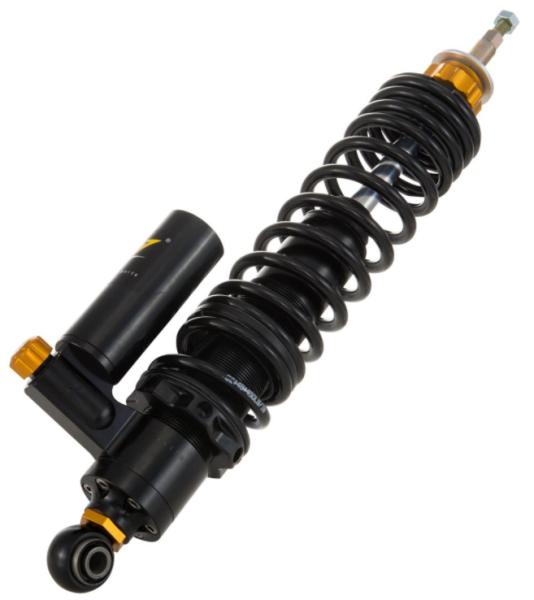 Shock absorber "Black Edition", rear for Vespa Primavera/​Sprint 125-150ccm ('14-), black