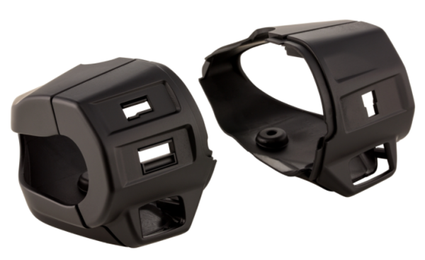 Cover switch unit, right/left, front/rear for Vespa Primavera/​Sprint, matt black