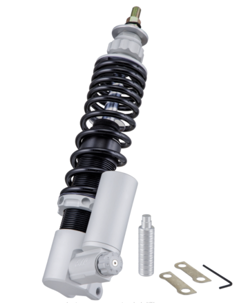 Front shock absorber for Vespa GTS/​GTS Super/​GTV/​GT 60/​GT/​GT L 125-300ccm, matt silver