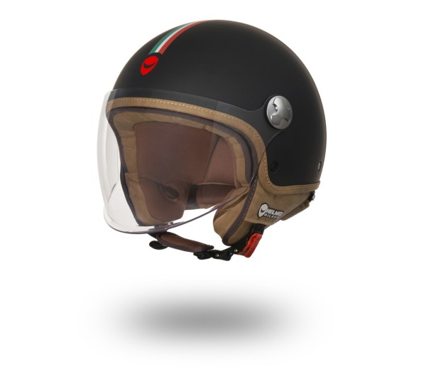 Helmo Milano Demi Jet Veloce black matt