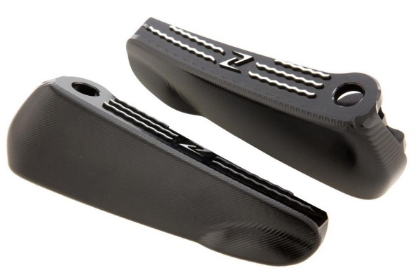 Footrests, right and left for Vespa GTS/​GTS Super/​GTV/​GT 60/​GT/​GT L 125-300ccm, black