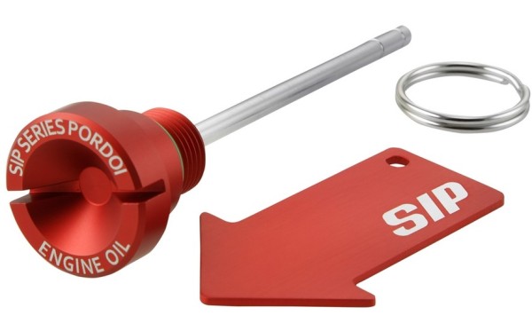 Oil filler screw engine oil for Vespa GTS/​GTS Super/​GTV 300ccm HPE, red matt