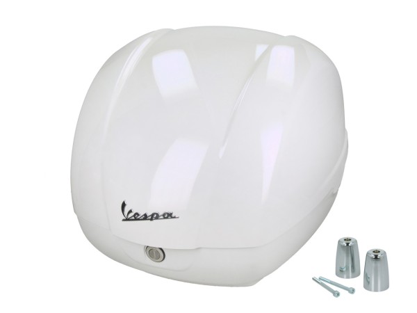 Original 36L top case for Vespa GTS 125/310 and GTV 310 - white