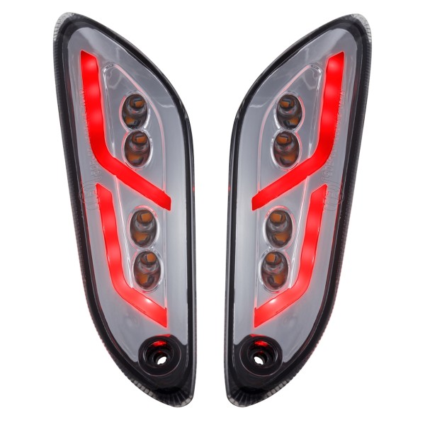 Indicator kit rear left / right LED tinted for Vespa Primavera /​ Sprint 50-150cc SIP Style