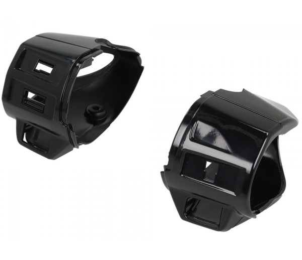 Switch housing, black gloss for Vespa Primavera / Sprint (50cc)
