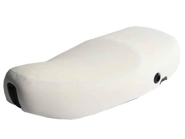 Vespa seat white for LX 50-150cc Touring, ET2/ET4 /LX/LXV/S 50-150ccm-