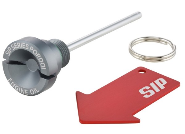 Oil filler screw engine oil for Vespa GTS/​GTS Super/​GTV 300cc HPE, gray matt