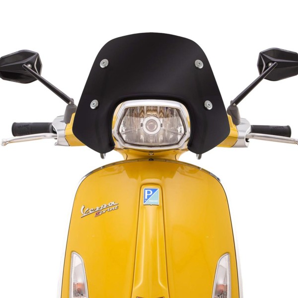 Ermax Piccolo windshield for Vespa Sprint - black tinted