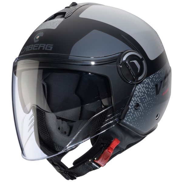 Caberg helmet Riviera V4 X Alpha matt-black/anthracite-grey