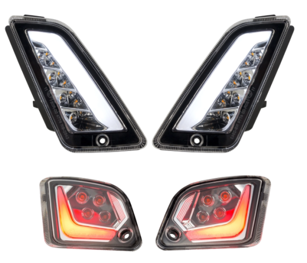 Indicator kit front & rear for Vespa GTS/​GTS Super/​GTV 125-300ccm ('14-), clear