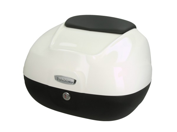 37L Top Case with Backrest for Piaggio MP3 HPE Maxi 400 Sport (2024) - montebianco 544