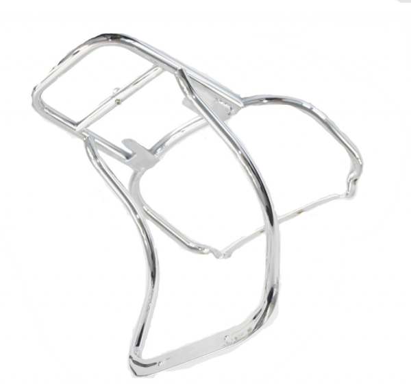 Original topcase luggage rack chrome for Vespa PX