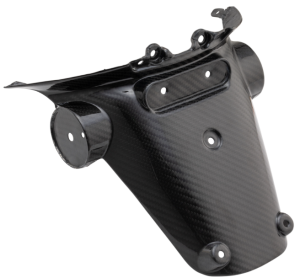 Number plate holder for Vespa Primavera/​Sprint 50-150ccm, carbon