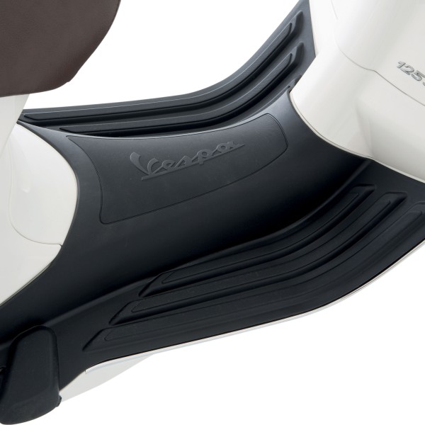 Original Vespa doormat black Primavera / Sprint / Elettrica