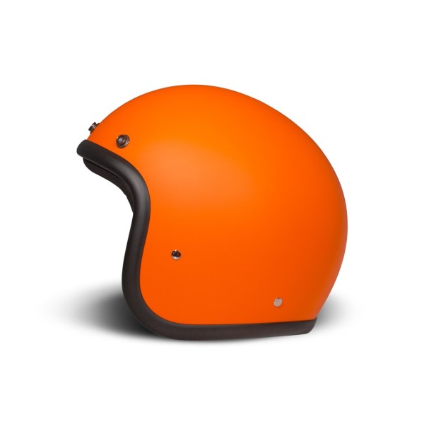 DMD Retro Jet Helmet, orange, matte, Orange Matte, fiberglass, ECE 22.06