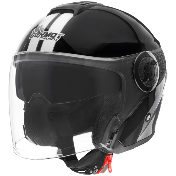 Germot helmet GM 660, black / white