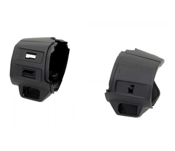 Switch housing, black matt for Vespa Primavera / Sprint