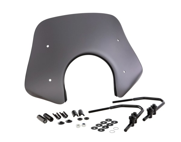 Flyscreen Piccolo for Vespa GTS/​GTS Super/​​GT/​GT L 125-300ccm, matt black